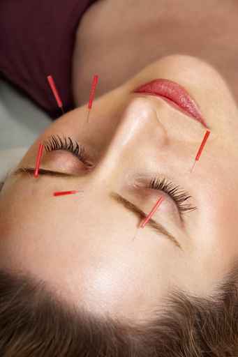 acupuncture points on face